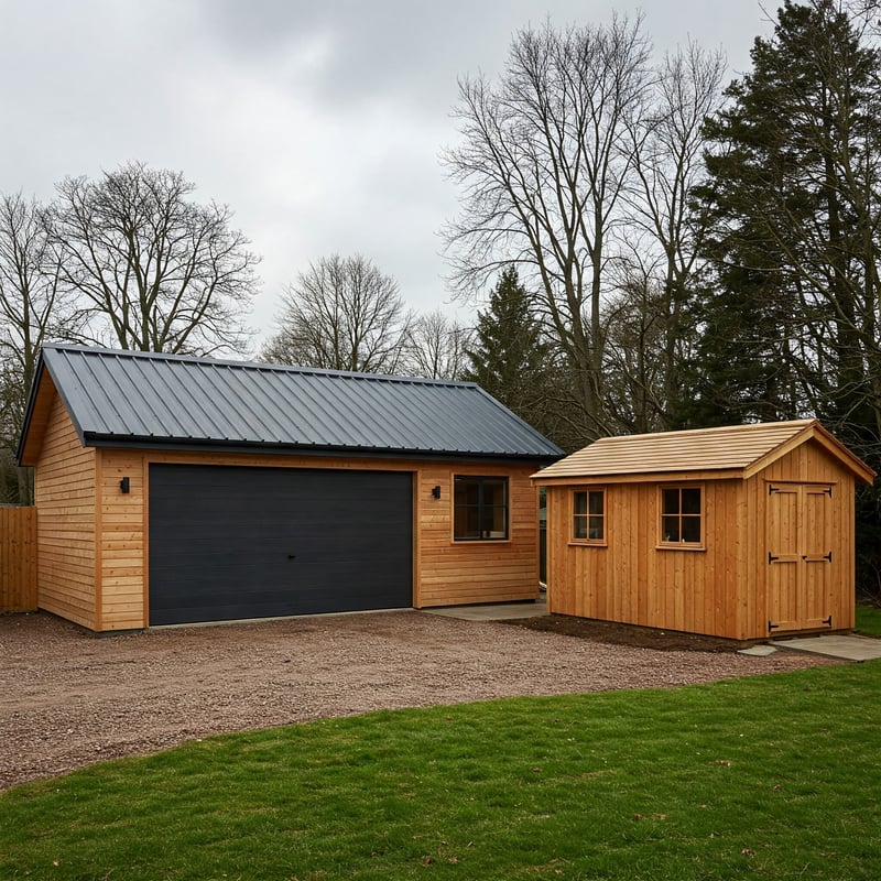 Garage and Shed Construction Project